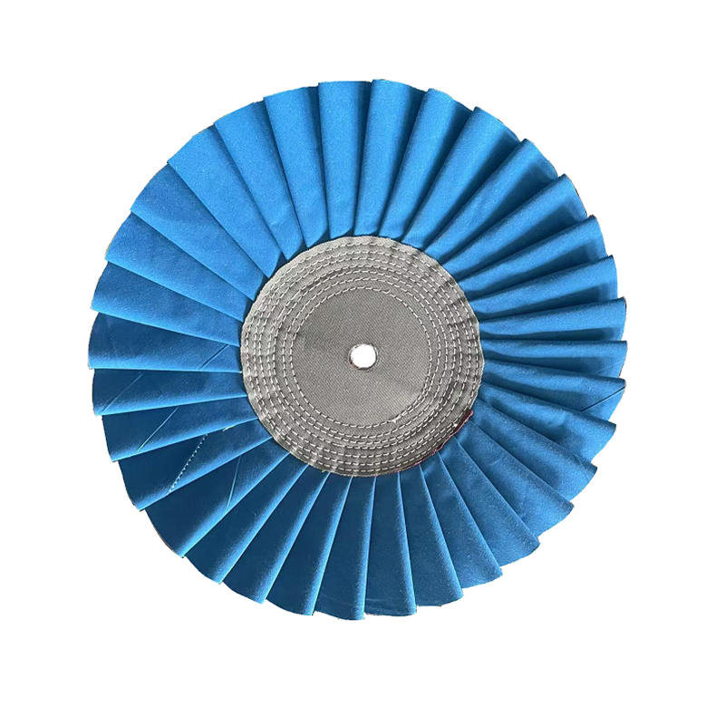 Roue à vent pliante bleue