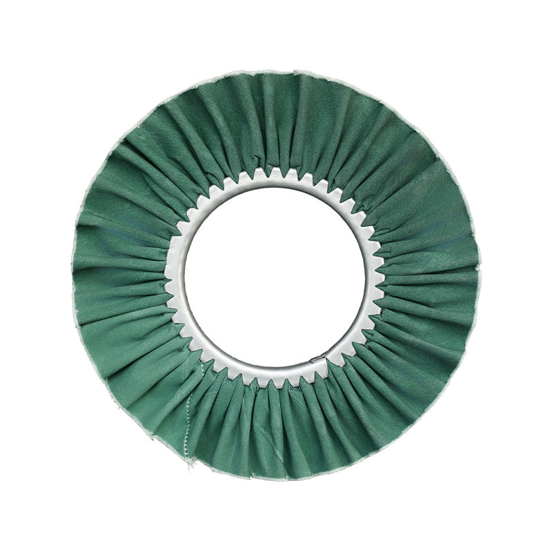 Roue en tissu coupe-vent standard verte