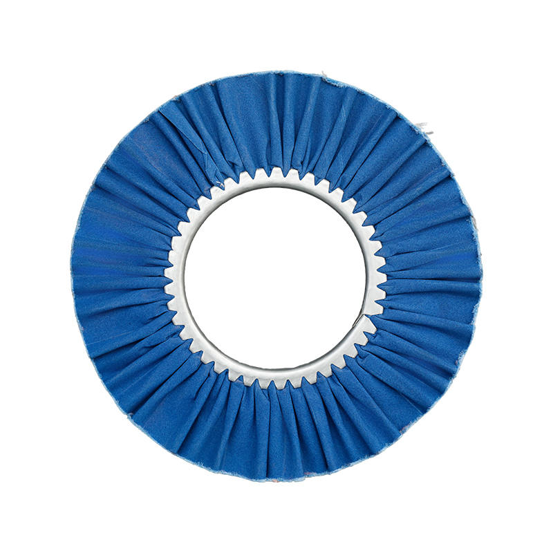 Roue à vent trempée bleue pour aluminium