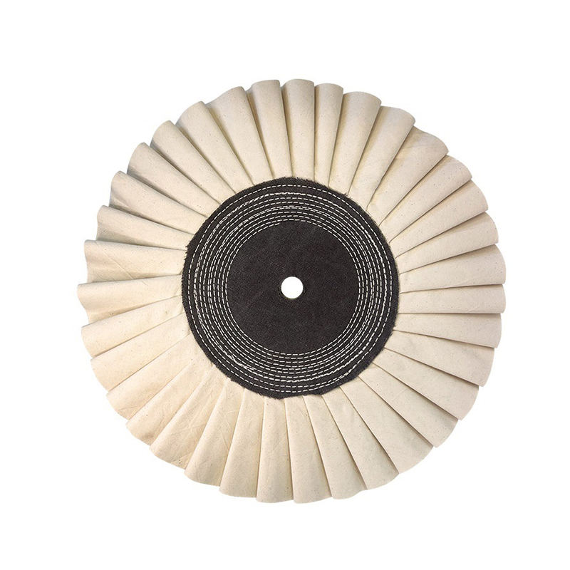 Roue de polissage pliante en tissu doux
