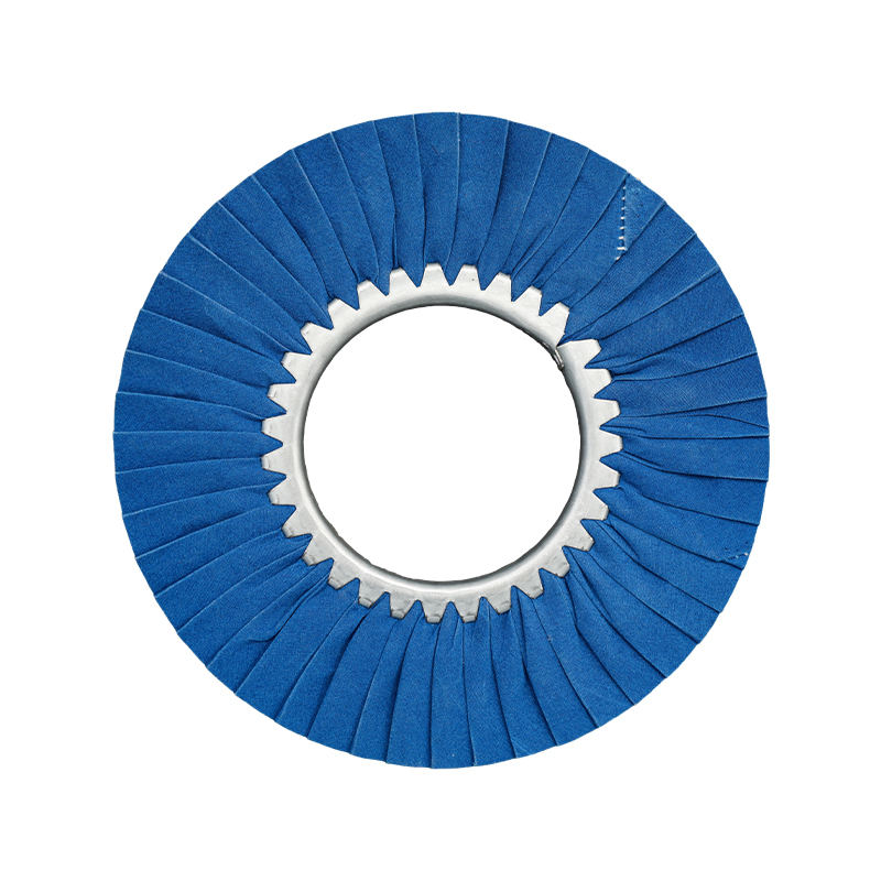 Roue pliante en tissu trempé bleu pour acier inoxydable