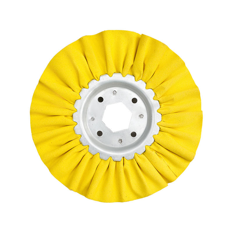 Roue à vent durcie jaune
