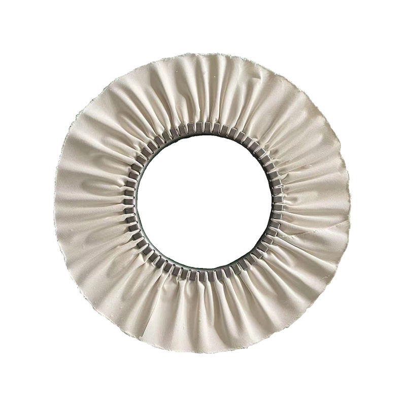 Roue de polissage en tissu doux pour acier inoxydable