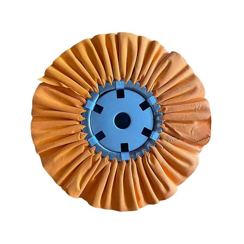 Roue à vent durcie orange